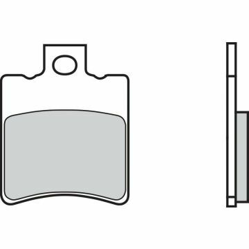 07002 BRAKE PADS ORGANIC GENUINE