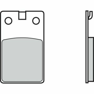 07008 BRAKE PADS ORGANIC GENUINE