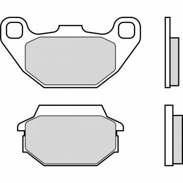 07022 BRAKE PADS ORGANIC GENUINE
