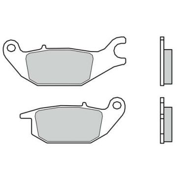 07110CC BRAKE PADS ORGANIC