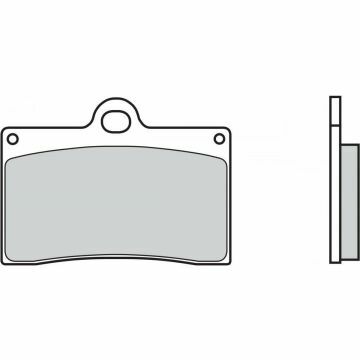 07BB15RC BRAKE PADS ORGANIC RACING
