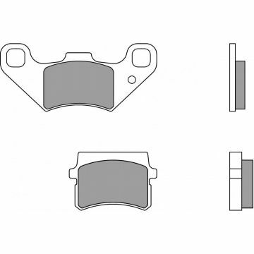 07GR11CC BRAKE PADS ORGANIC