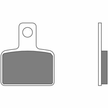 07GR23CC BRAKE PADS ORGANIC