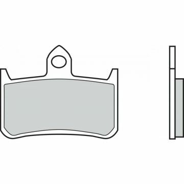 07HO28RC BRAKE PADS ORGANIC RACING