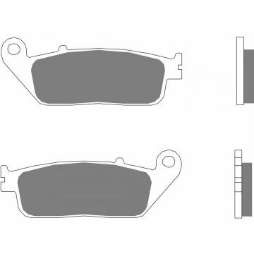 07HO41LA BRAKE PADS SINTER