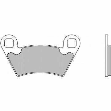 07PO07SD BRAKE PADS SINTER