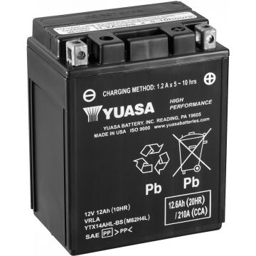 YUASA YTX14AHL-BS HPMF Accu