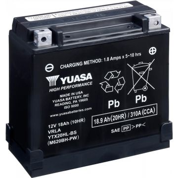 YUASA YTX20HL-BS HPMF Accu