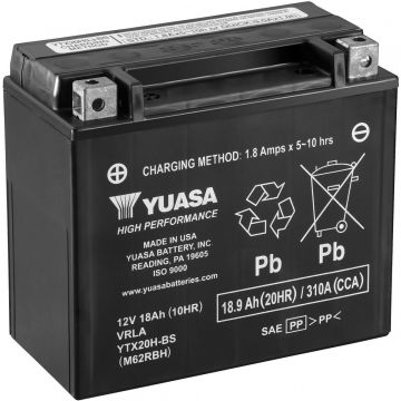 YUASA YTX20H-BS Accu