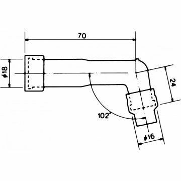 8062 SPARK PLUG CAP XB05F