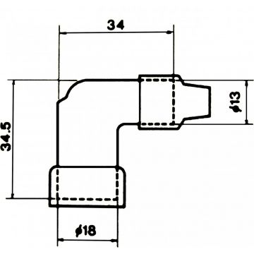 8710 SPARK PLUG CAP LZ-FH