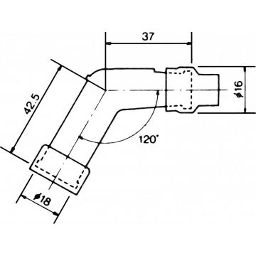 8052 SPARK PLUG CAP VD05F