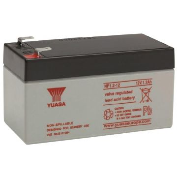 YUASA NP1.2-12 (VRLA) Accu