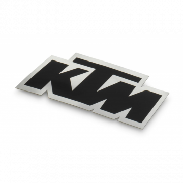 KTM METALLIC STICKER 5 stuks