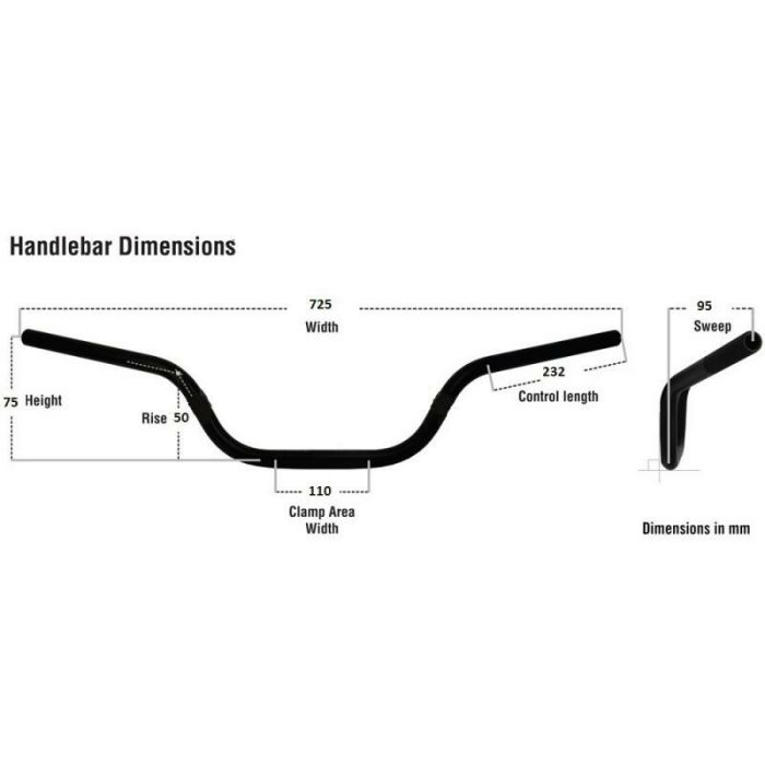 HANDLEBAR ULTRA LOW RED